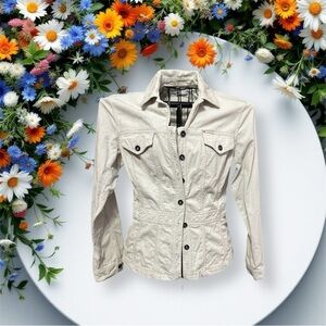 Vintage Tommy Hilfiger Corduroy Utility Jacket.  Size L